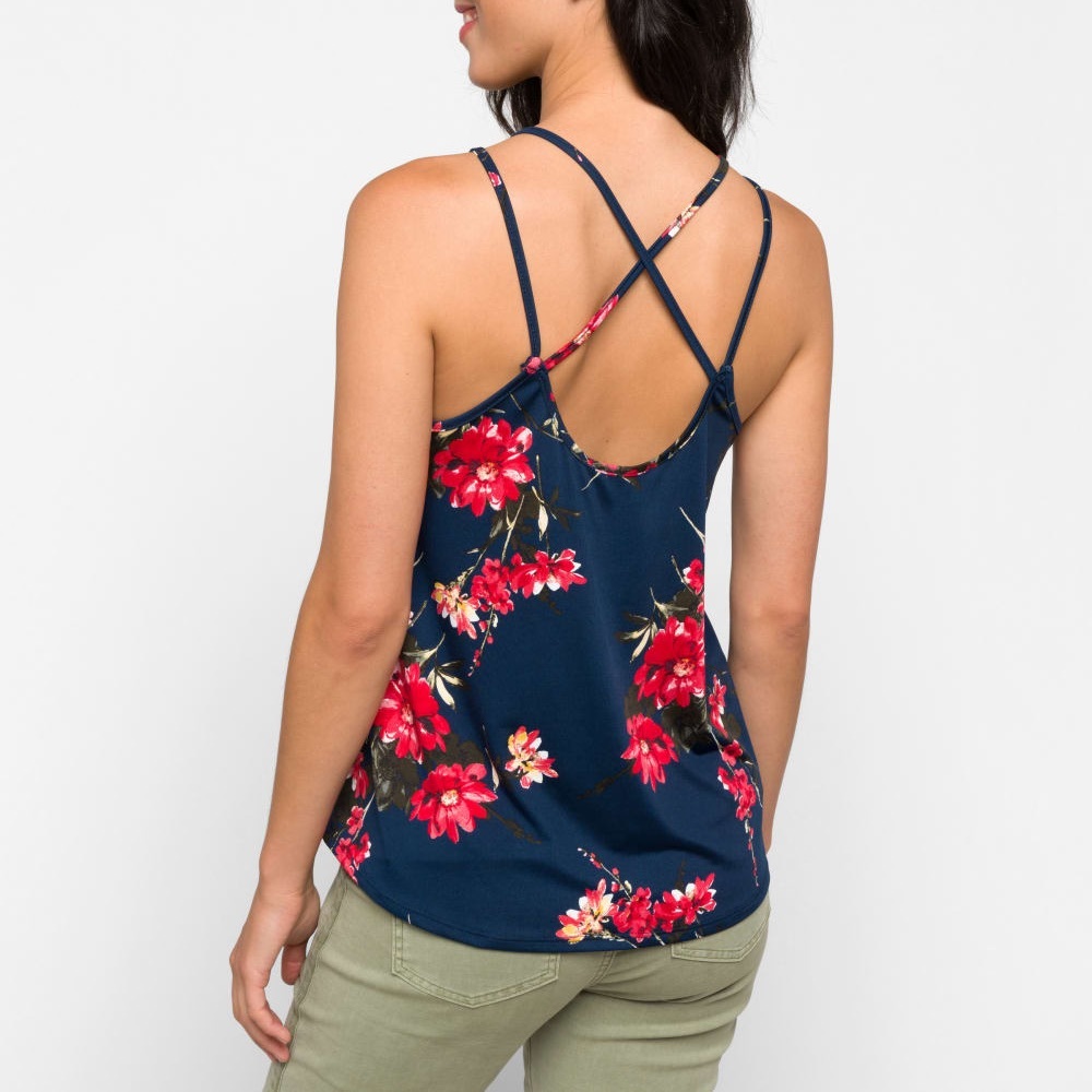 Floral Knit Tank Top